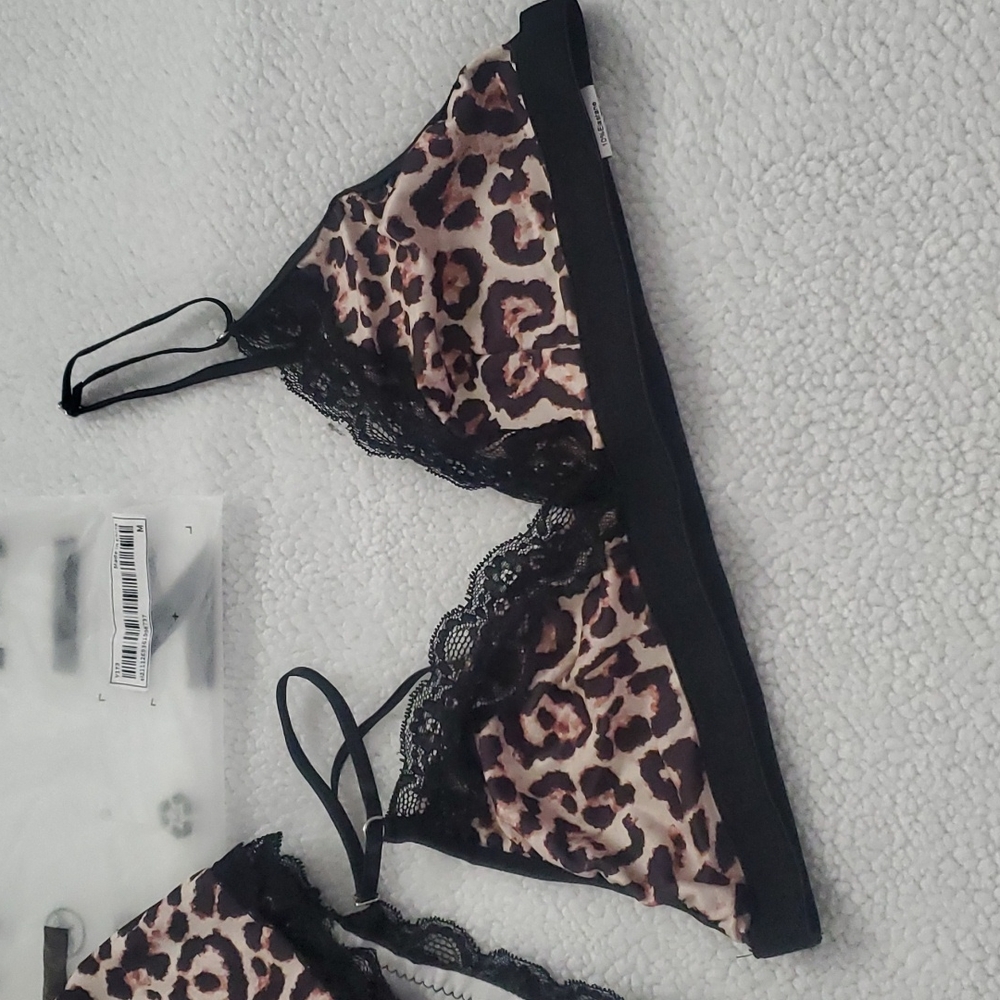 Matching bra and panties set